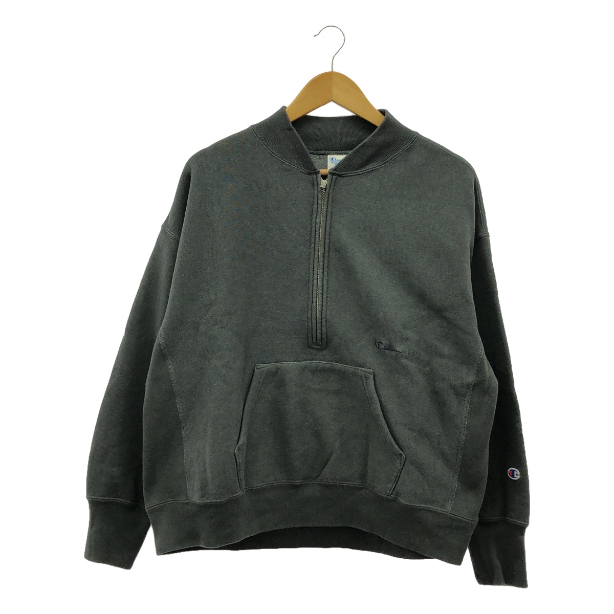 CHAMPION / Champion | FRAMeWORK special half zip reverse weave sweatshirt | M | Charcoal | Women's