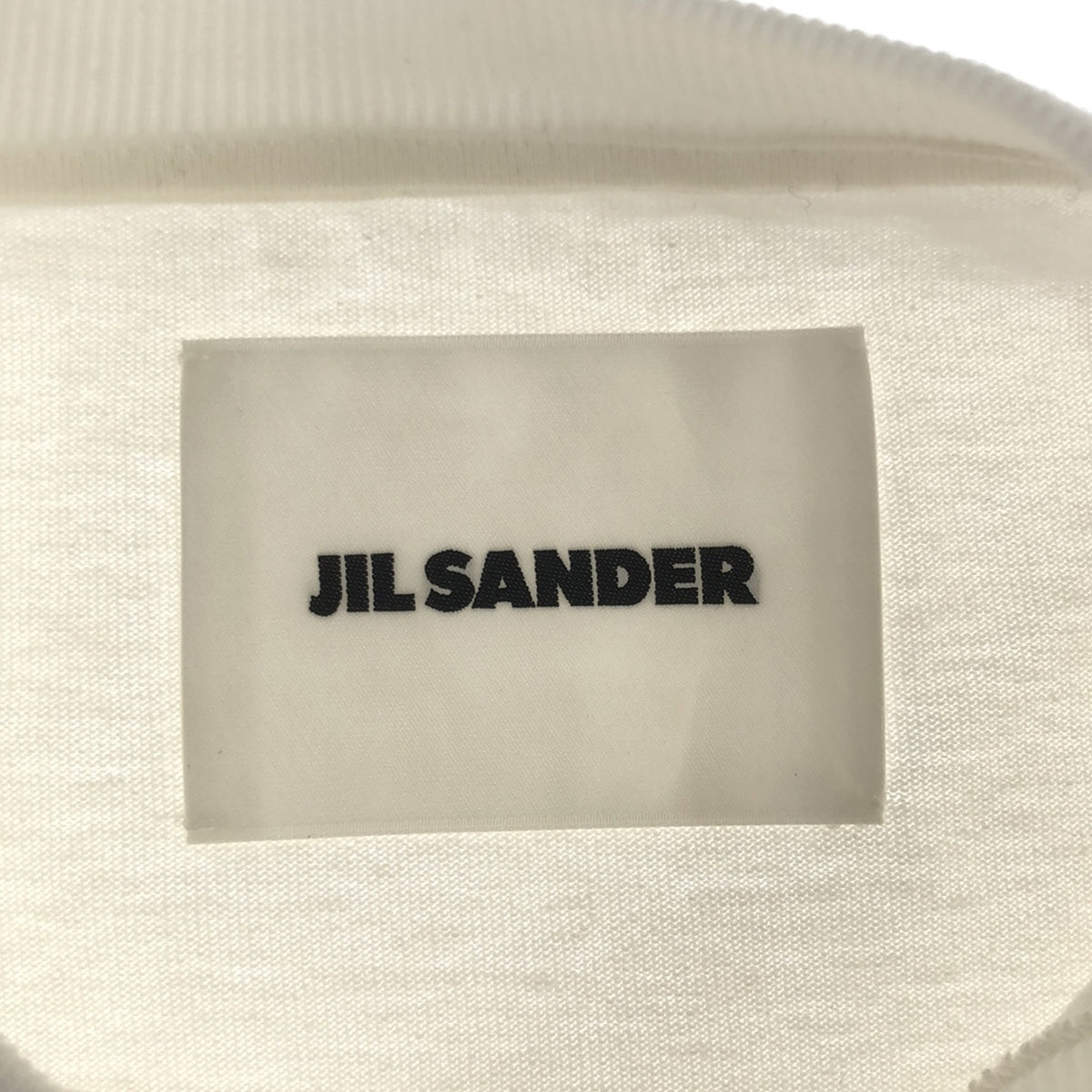 JIL SANDER / 질 썬더 | 2023SS | T-SHIRT CN SS 프린트 로고 코튼 저지 T 셔츠 | XS |