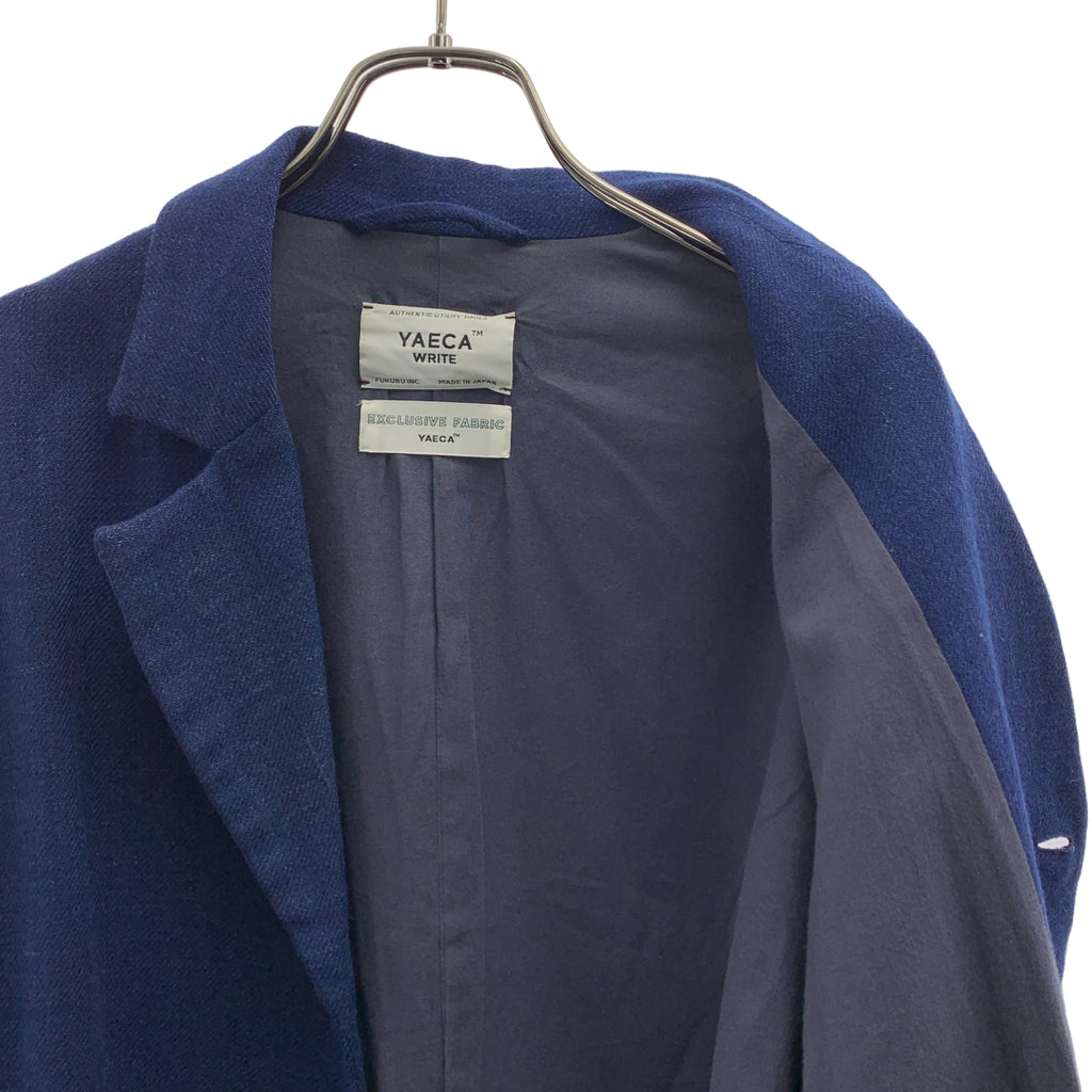 YAECA WRITE / 야에카라이트 | 울 린넨 아틀리에 숍 코트 | S | 남성