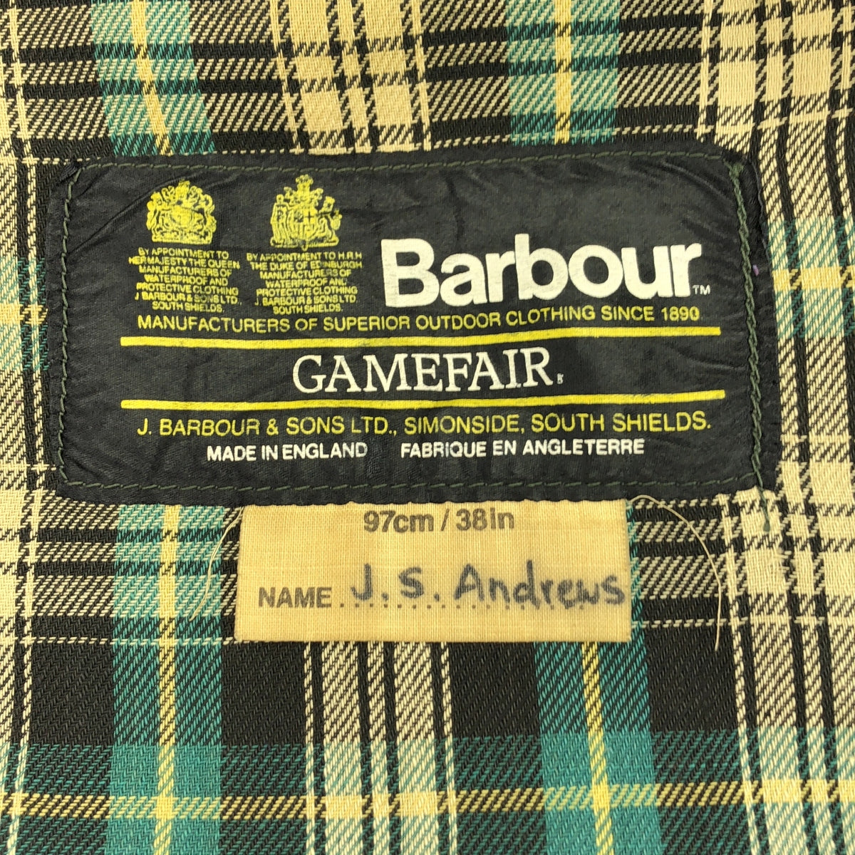 Barbour / バブアー | 1980s Gamefair ゲームフェア フード付き ジャケット |
