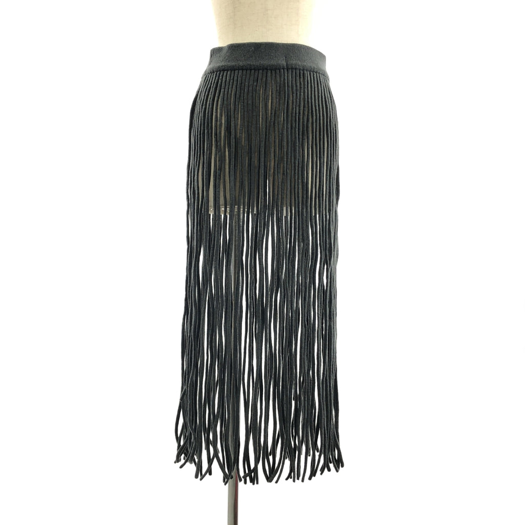 極致羊絨 / 極致羊絨 | x Ron Herman / 流蘇針織長裙 |