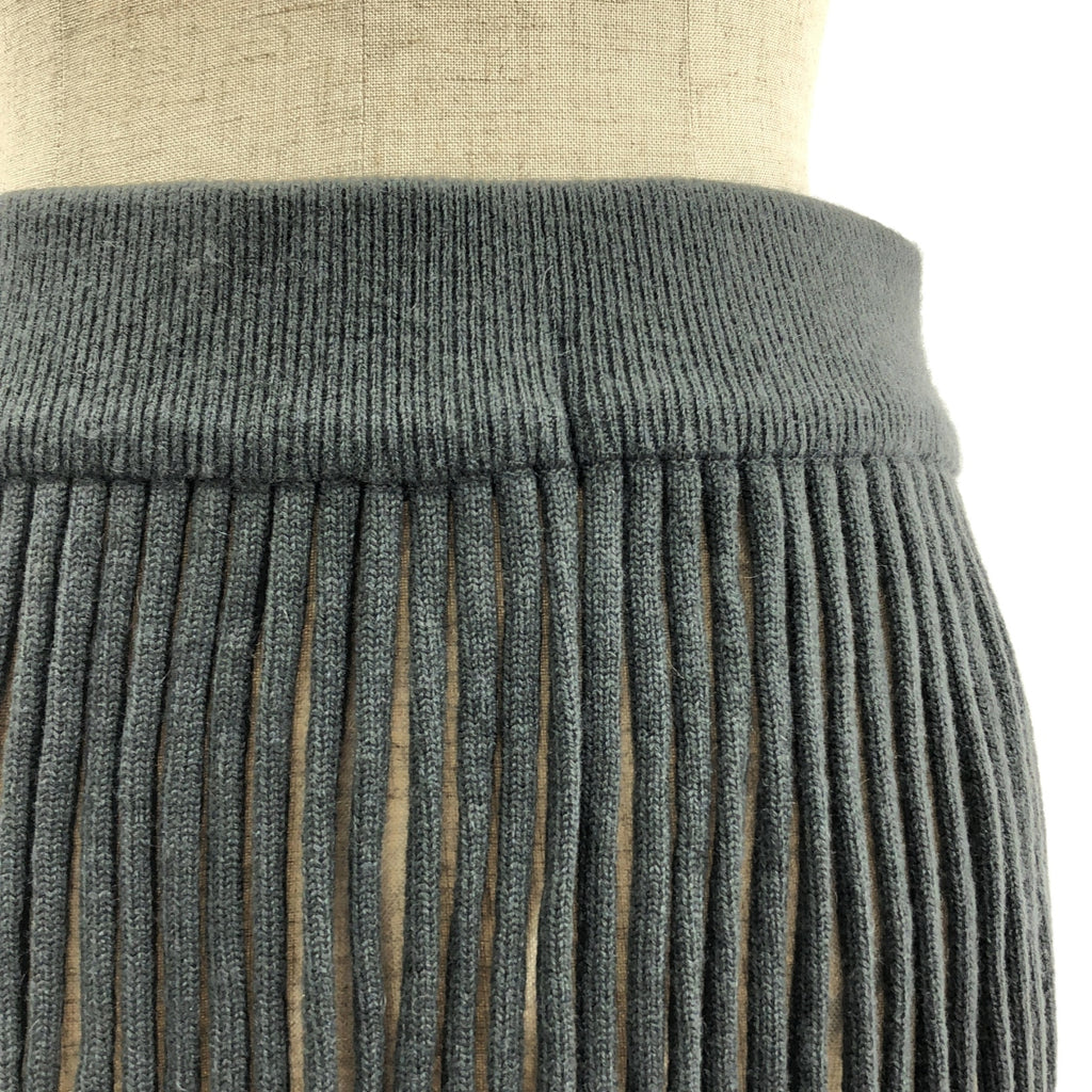 極致羊絨 / 極致羊絨 | x Ron Herman / 流蘇針織長裙 |