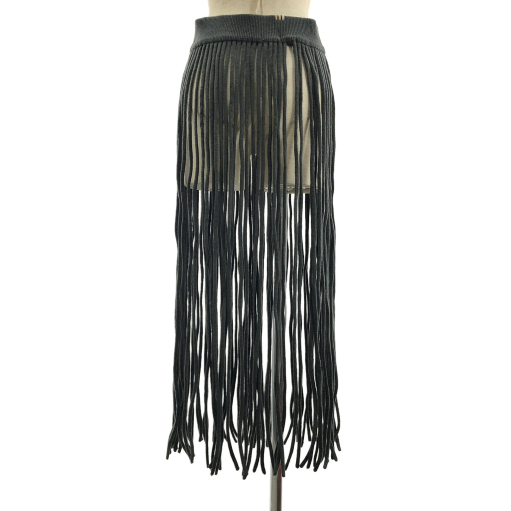 極致羊絨 / 極致羊絨 | x Ron Herman / 流蘇針織長裙 |