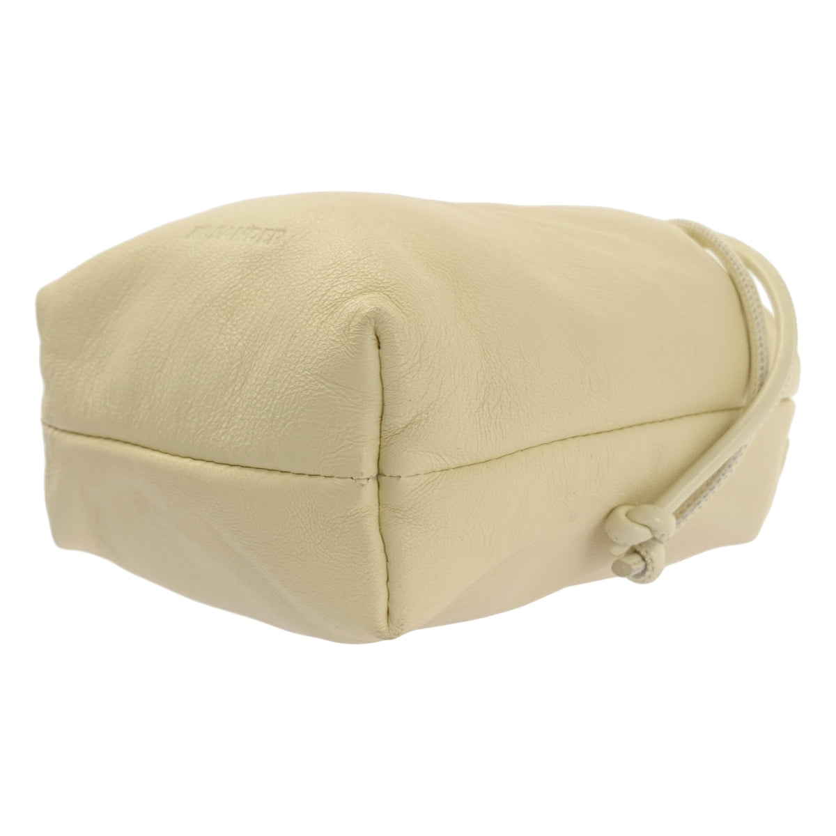 JIL SANDER | 皮革標誌環肩抽繩手提包 |