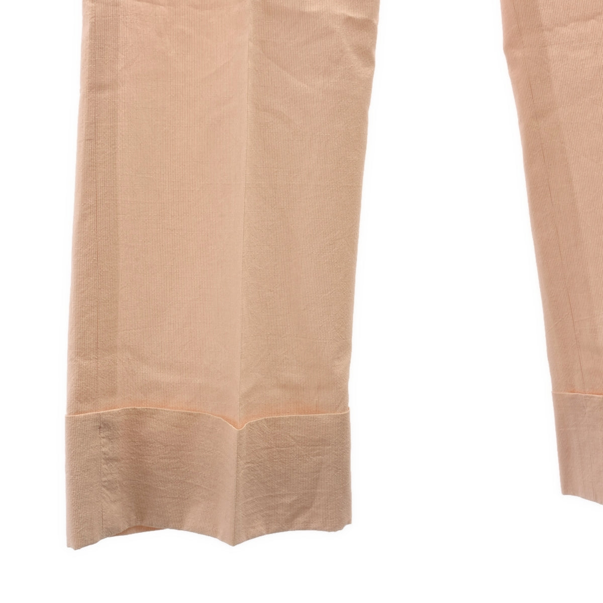 JIL SANDER / 질산더 | by RAF SIMONS / 코튼 스트라이프 롤업 팬츠 | 36 | 핑크 | 여성