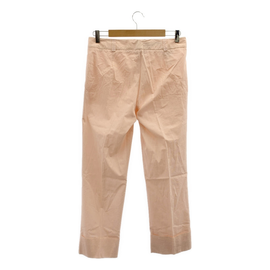 JIL SANDER / 질산더 | by RAF SIMONS / 코튼 스트라이프 롤업 팬츠 | 36 | 핑크 | 여성