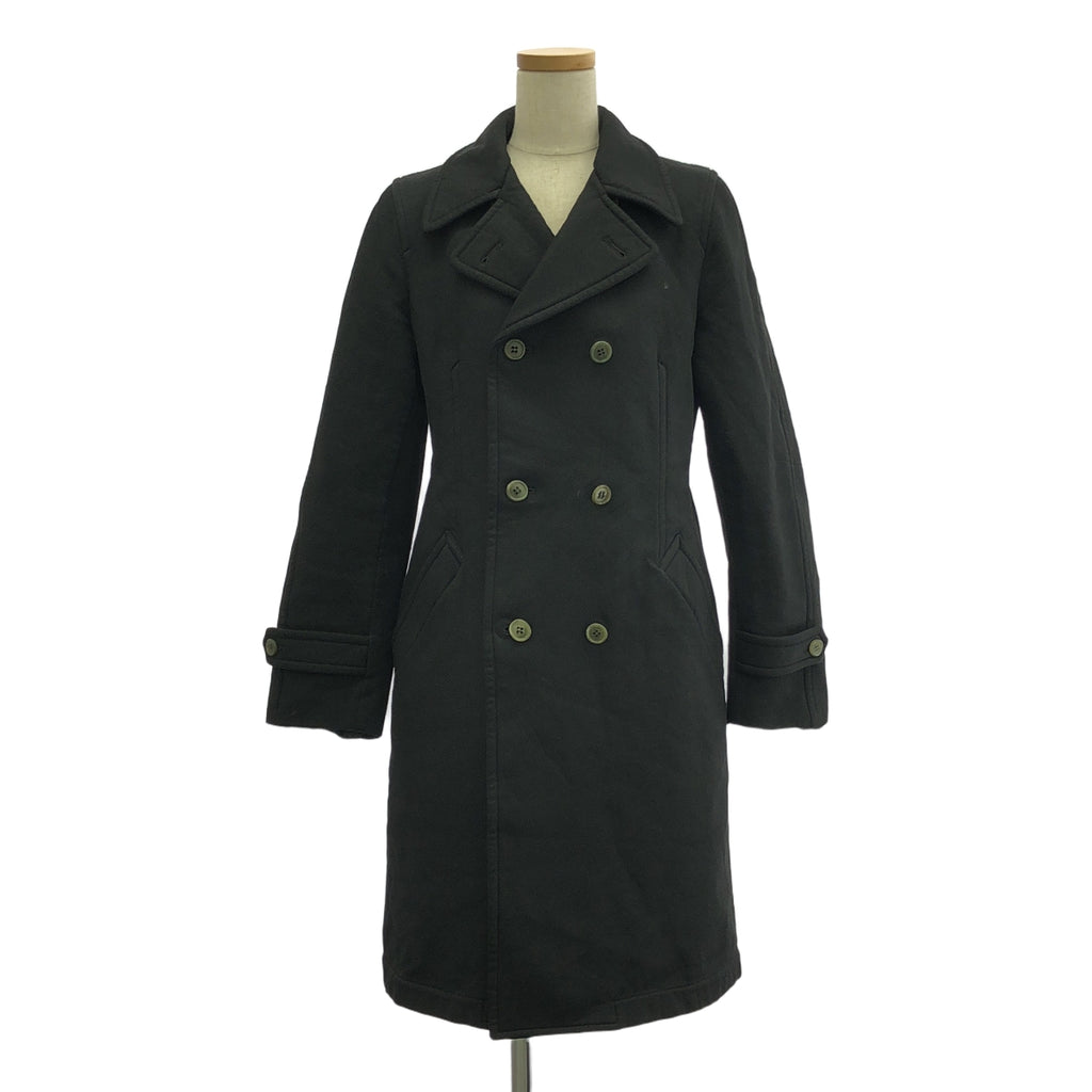 robe de chambre COMME des GARCONS / ローブドシャンブルコムデギャルソン | 2004AW | 特殊加工 チェスターコート | M | ブラック | レディース