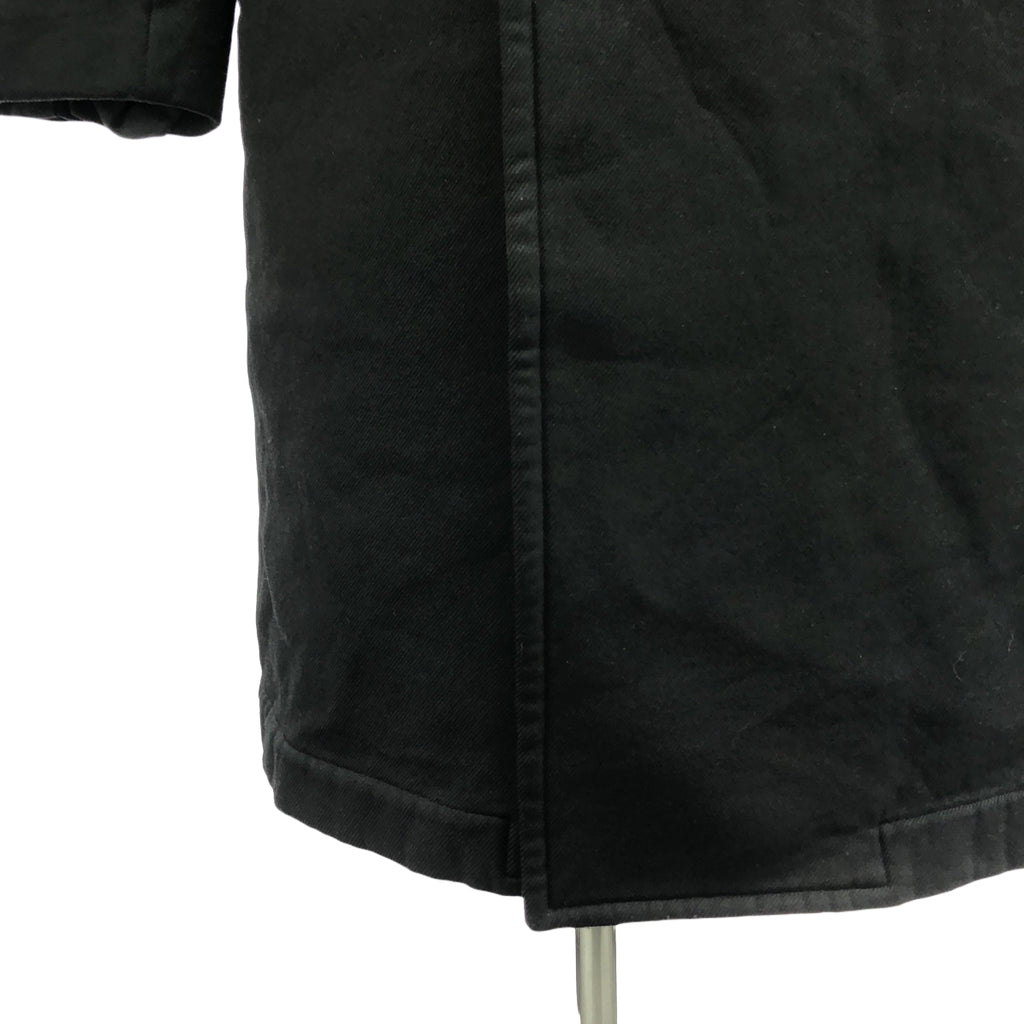 robe de chambre COMME des GARCONS / ローブドシャンブルコムデギャルソン | 2004AW | 特殊加工 チェスターコート | M | ブラック | レディース