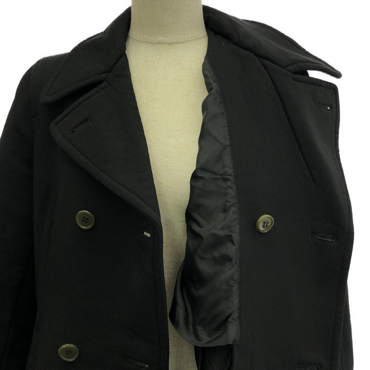 robe de chambre COMME des GARCONS / ローブドシャンブルコムデギャルソン | 2004AW | 特殊加工 チェスターコート | M | レディース