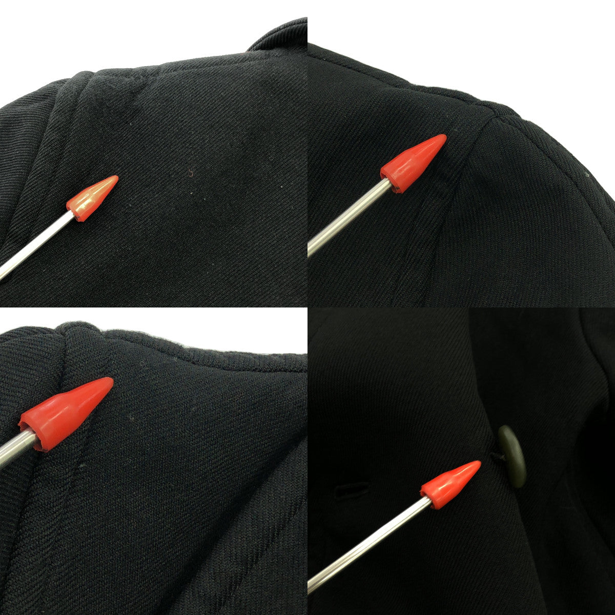 robe de chambre COMME des GARCONS / ローブドシャンブルコムデギャルソン | 2004AW | 特殊加工 チェスターコート | M | レディース