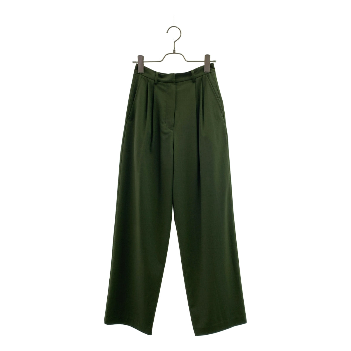 CLANE / クラネ | 2022AW | BASIC TUCK PANTS / ベーシックタックパンツ / 総裏地 | 0 | レディース