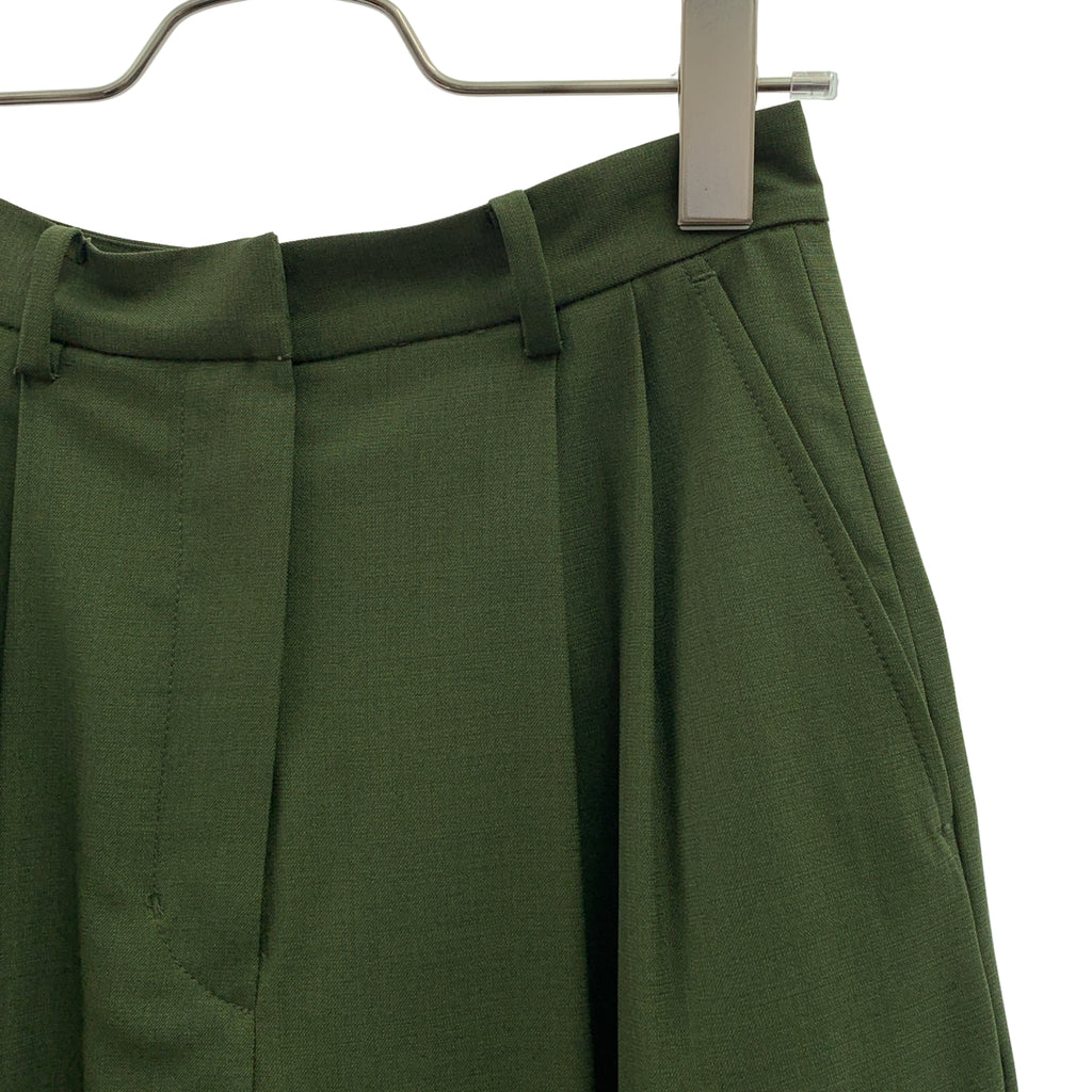 CLANE / クラネ | 2022AW | BASIC TUCK PANTS / ベーシックタックパンツ / 総裏地 | 0 | レディース