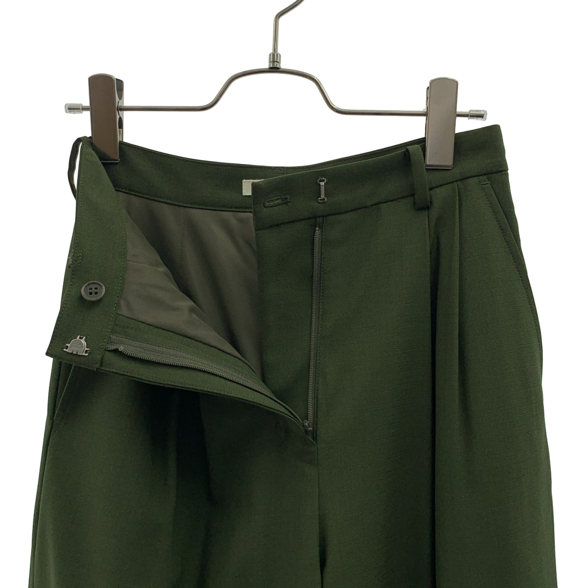 CLANE / クラネ | 2022AW | BASIC TUCK PANTS / ベーシックタックパンツ / 総裏地 | 0 | レディース