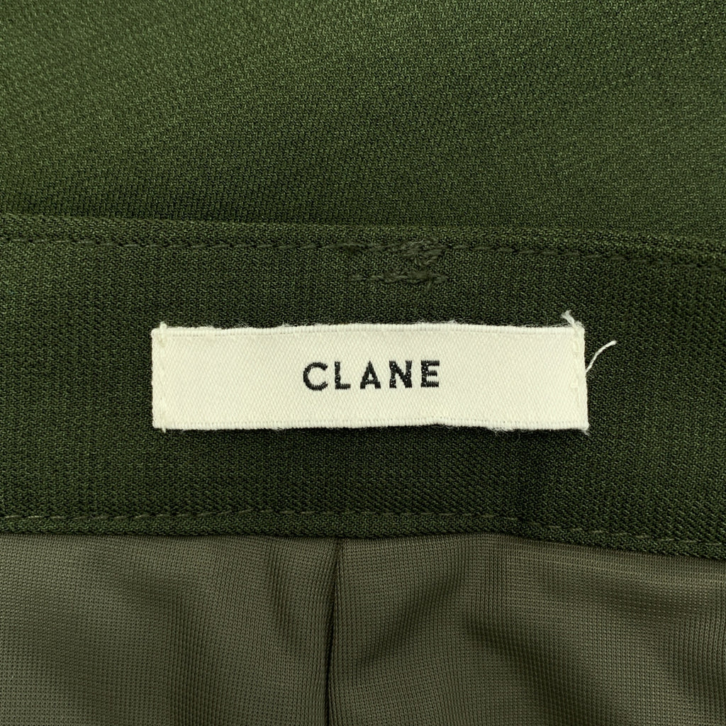CLANE / クラネ | 2022AW | BASIC TUCK PANTS / ベーシックタックパンツ / 総裏地 | 0 | レディース