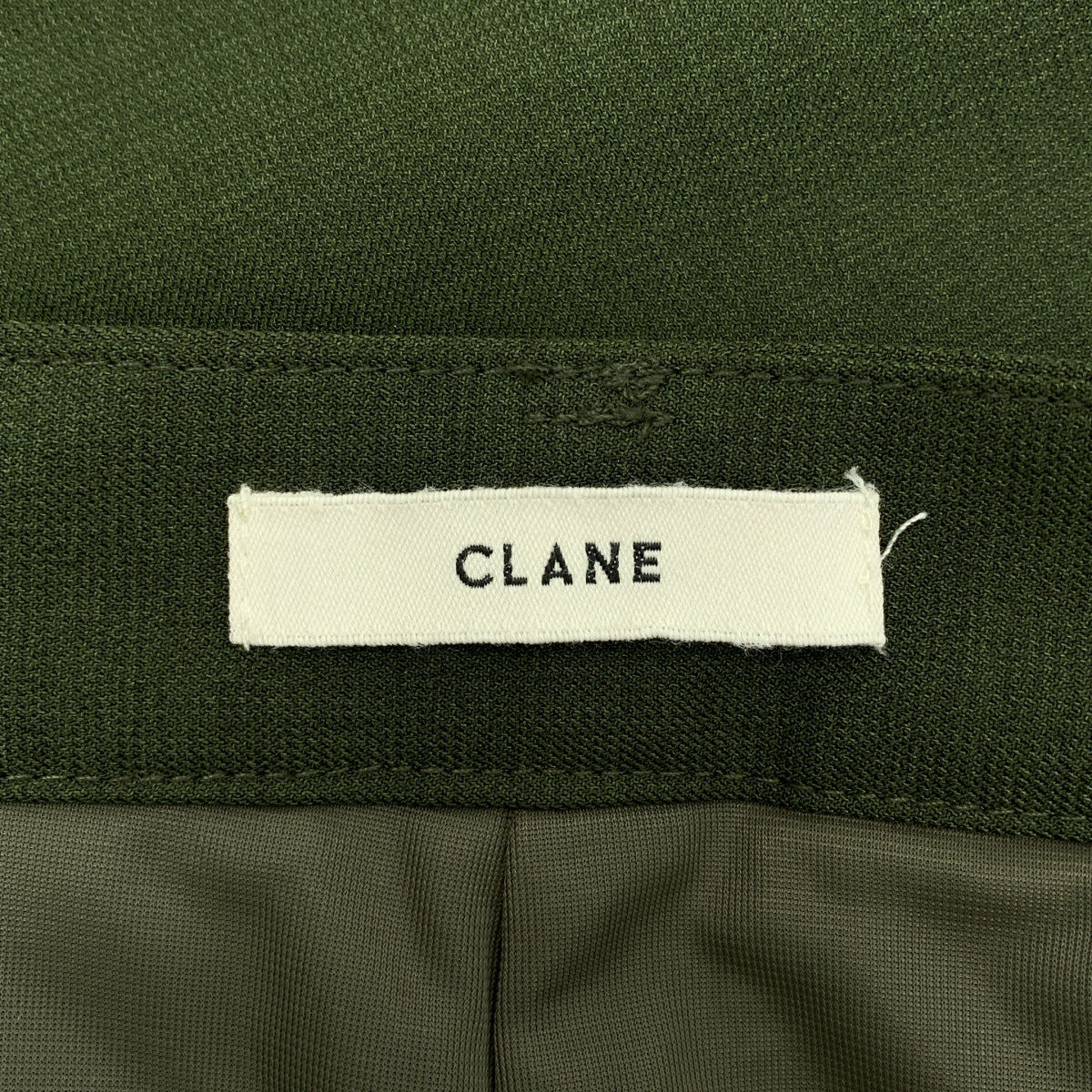CLANE / クラネ | 2022AW | BASIC TUCK PANTS / ベーシックタックパンツ / 総裏地 | 0 | レディース