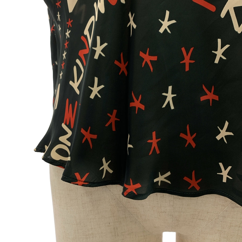 sacai | 2023SS | 全身印花透視無袖襯衫 | 1 | 女款