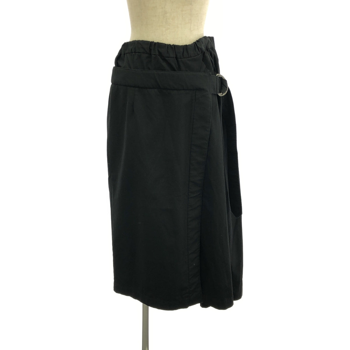 JUNYA WATANABE | 2022SS | 束帶裹身長裙 | S | 黑色 | 女款