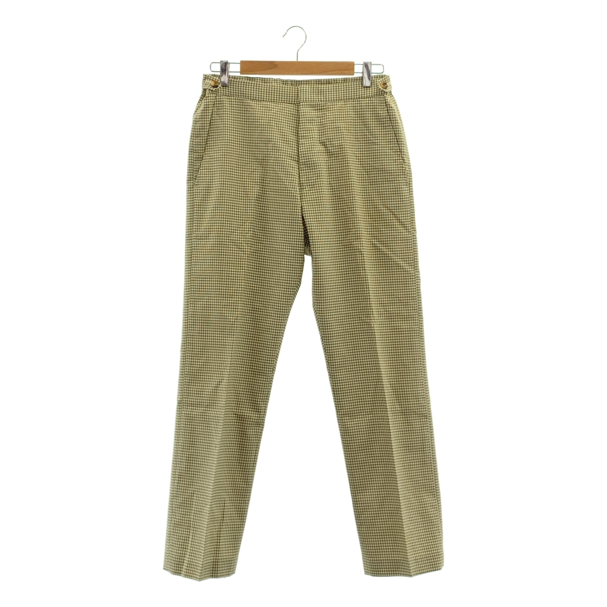 COMME des GARCONS HOMME PLUS / コムデギャルソンオムプリュス | 2002SS | ポリエステル ウール チェック スラックス | L | メンズ
