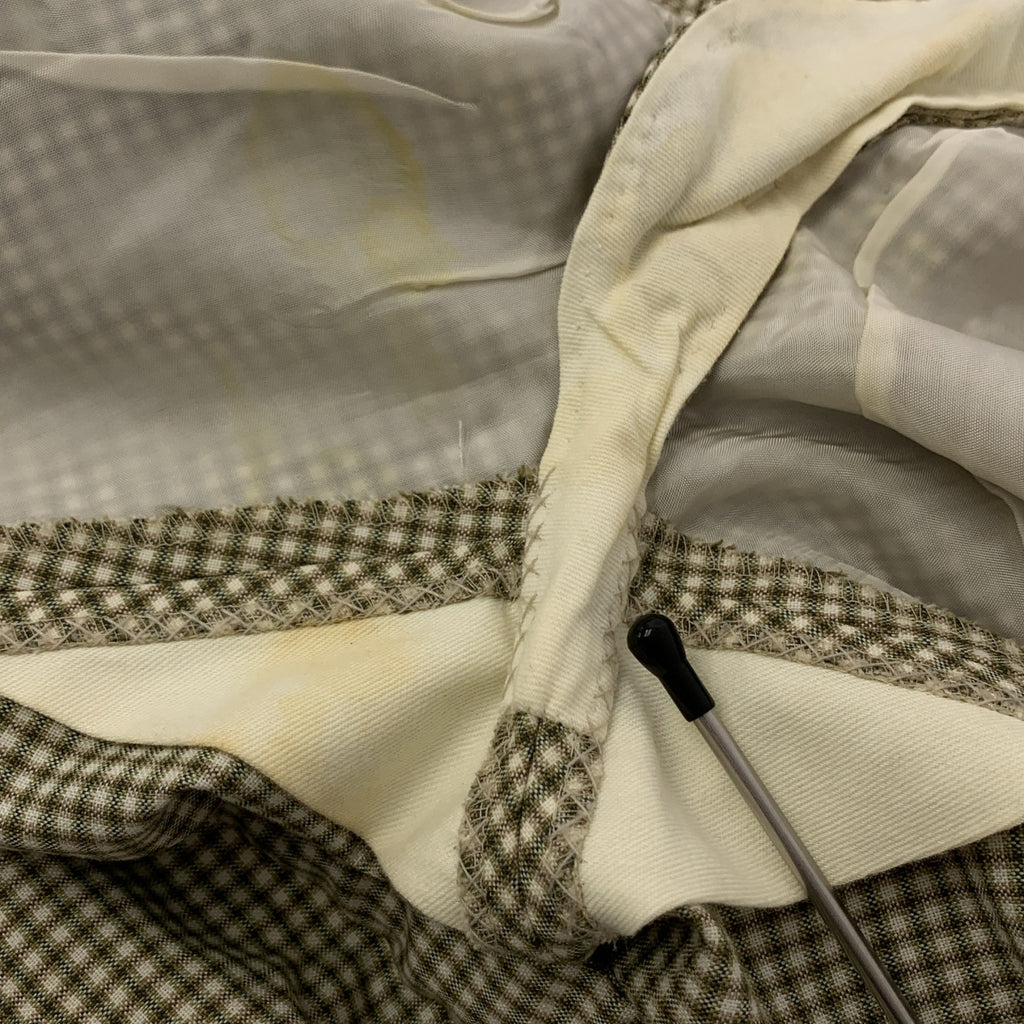 COMME des GARCONS HOMME PLUS / コムデギャルソンオムプリュス | 2002SS | ポリエステル ウール チェック スラックス | L | メンズ