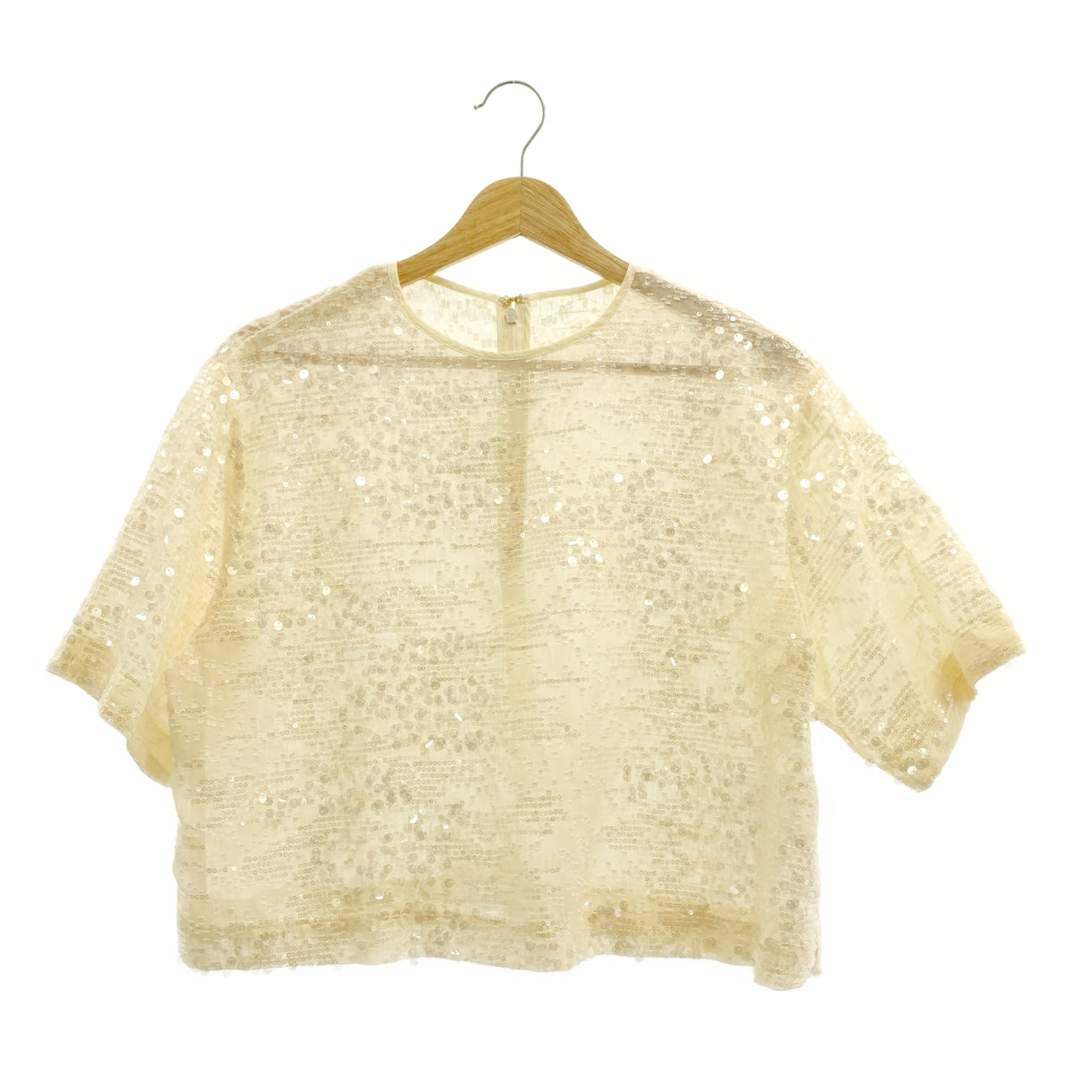 JOURNAL STANDARD L'ESSAGE / 저널 스탠다드 레서지 | 2024SS | × AYAKANEKO / 가네코 아야 스팽글 JQ 블라우스 | F | 여성