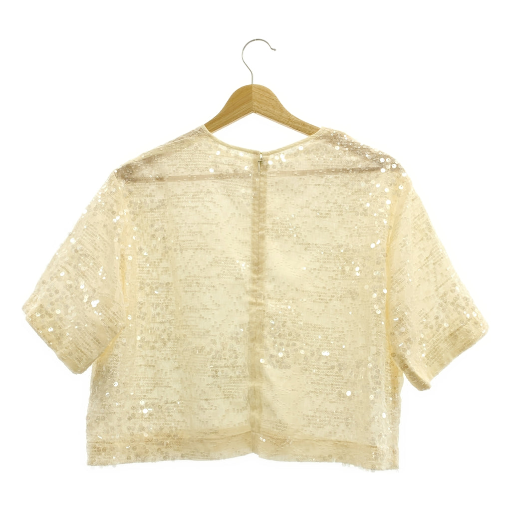 JOURNAL STANDARD L'ESSAGE / 저널 스탠다드 레서지 | 2024SS | × AYAKANEKO / 가네코 아야 스팽글 JQ 블라우스 | F | 여성