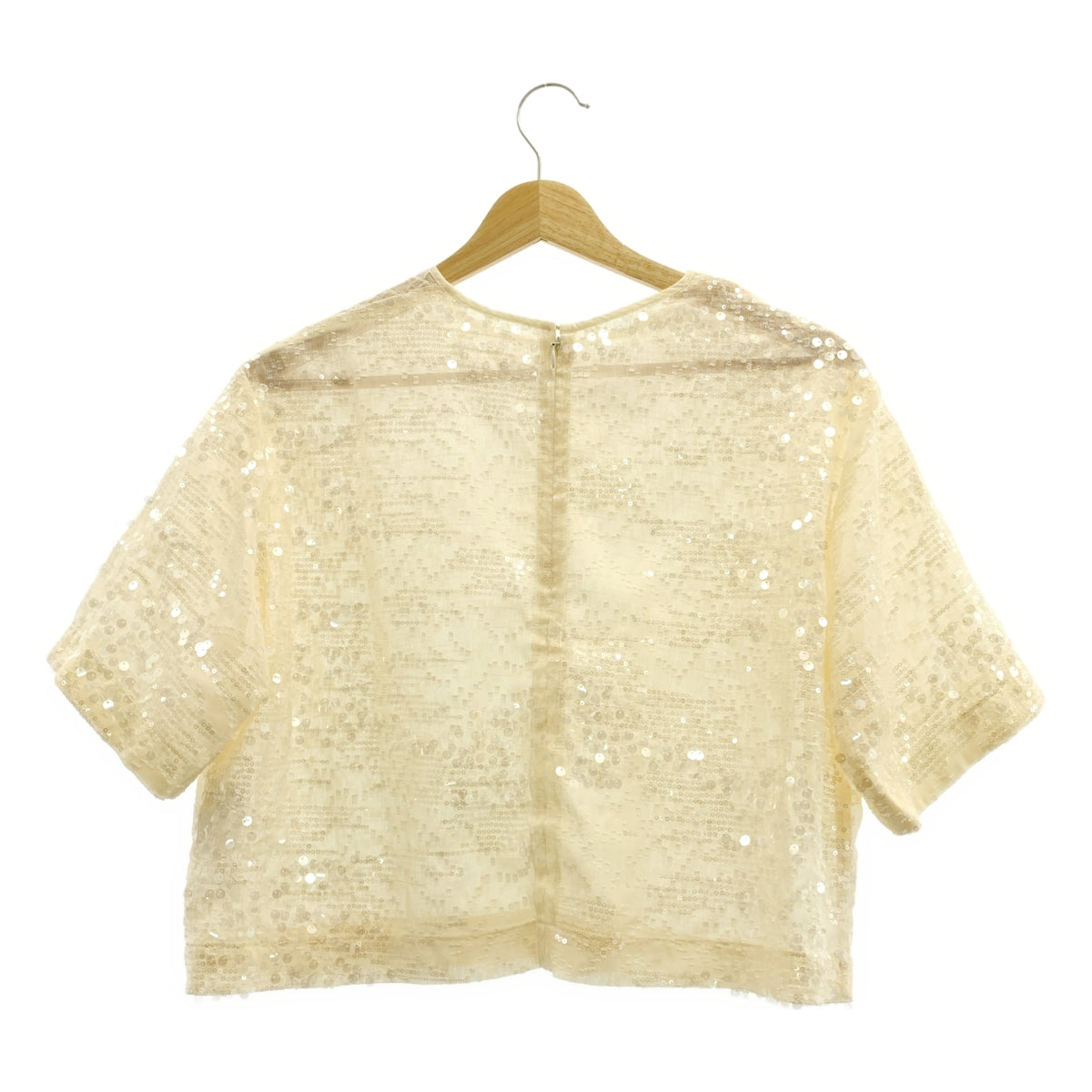 JOURNAL STANDARD L'ESSAGE / 저널 스탠다드 레서지 | 2024SS | × AYAKANEKO / 가네코 아야 스팽글 JQ 블라우스 | F | 여성