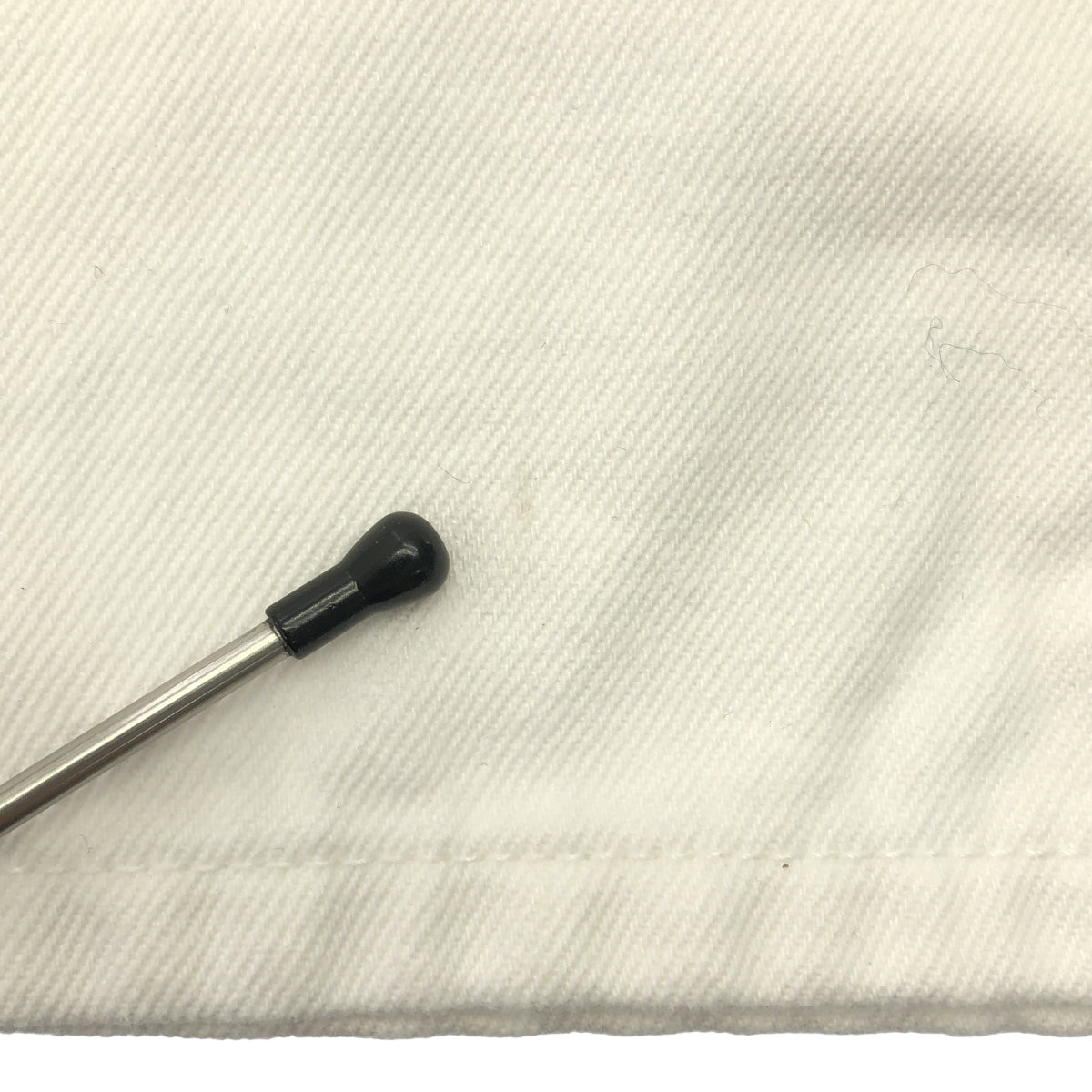 スピックアンドスパン デニムオーバオール 2024SS 美品 定価27,500円 Spick & Span(スピックアンドスパン)の「【5 1/2