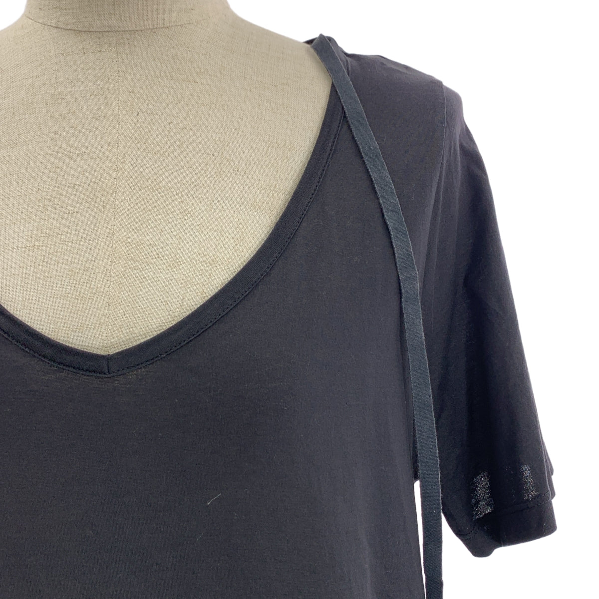 MM6 Maison Martin Margiela / 엠엠 식스 메종 마르탄 마르젤라 | 2009SS | 오버 실루엣 리본 슬리브 컷소우 | M | 여성