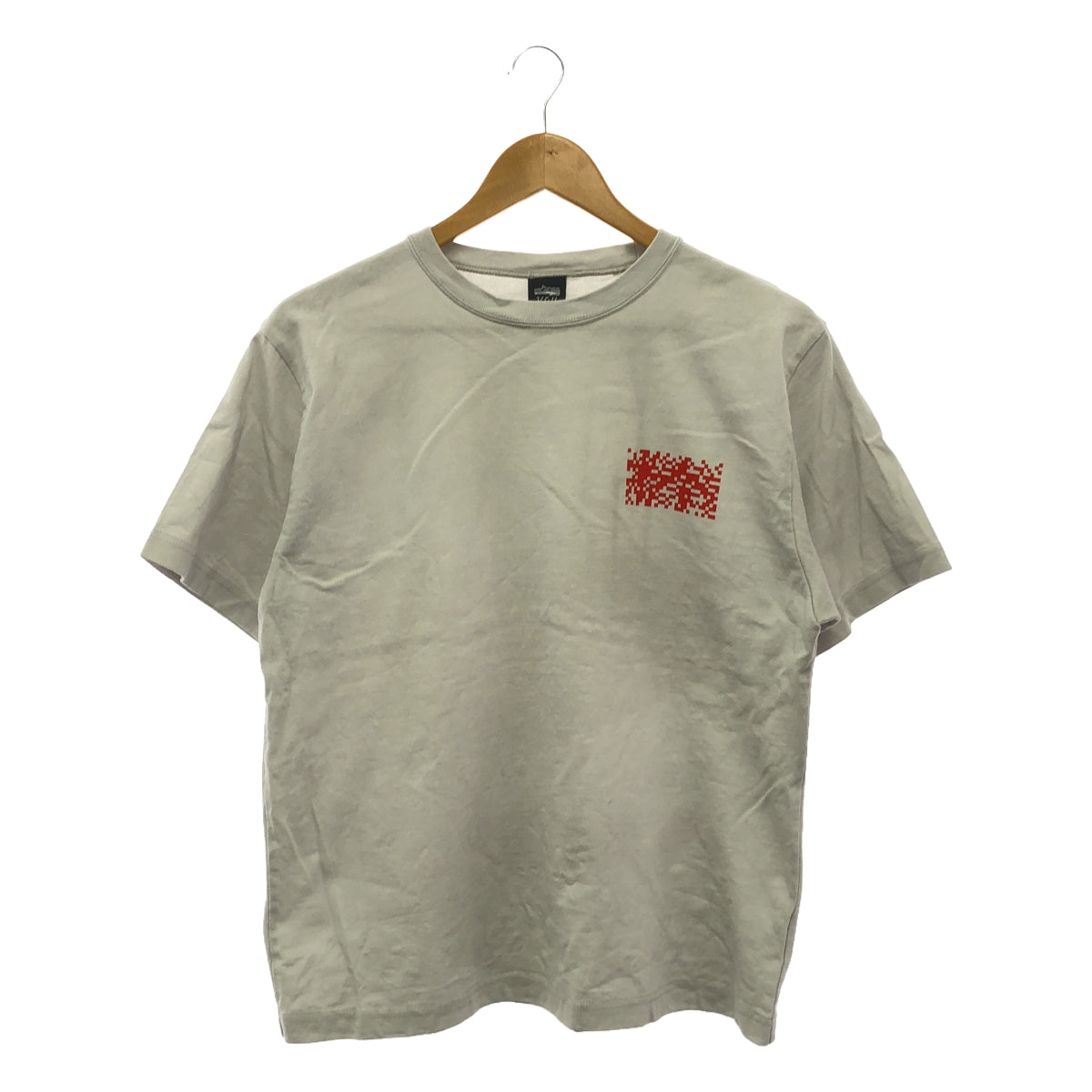 VOU / Bar | Double-sided print crew neck T-shirt cut and sew | M | Men's