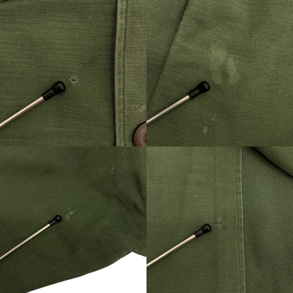 VINTAGE / 빈티지 헌 옷 | USARMY 미군 OG-107 코튼 새틴 밀리터리 유틸리티 셔츠 |