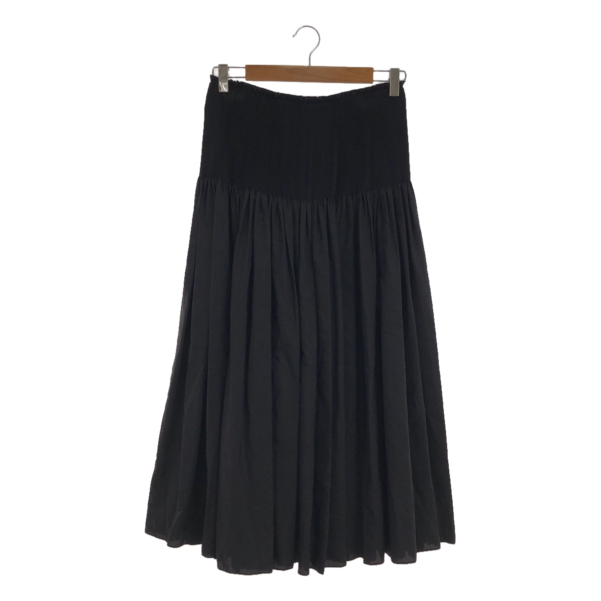 [New] RENATA BRENHA | Waist frill pleated gathered skirt | S | Black | Women's