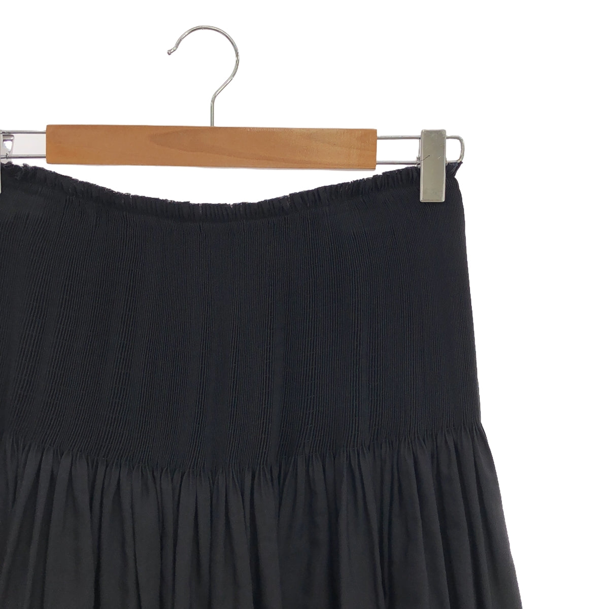 [New] RENATA BRENHA | Waist frill pleated gathered skirt | S | Black | Women's