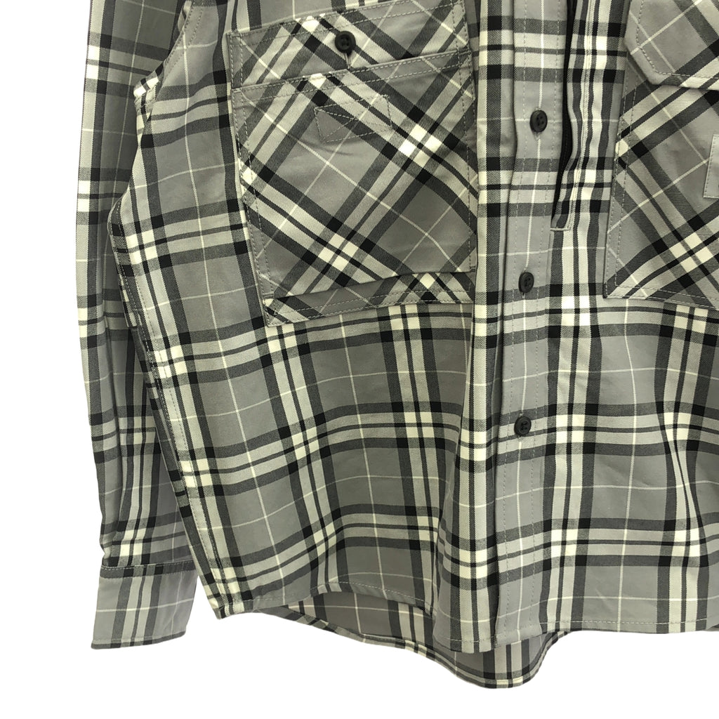 【美品】  Carhartt WIP / カーハートワークインプログレス | 2024AW | ×INVINCIBLE L/S Work Shirt Max インヴィンシブル チェック シャツ | XS | マルチカラー | メンズ