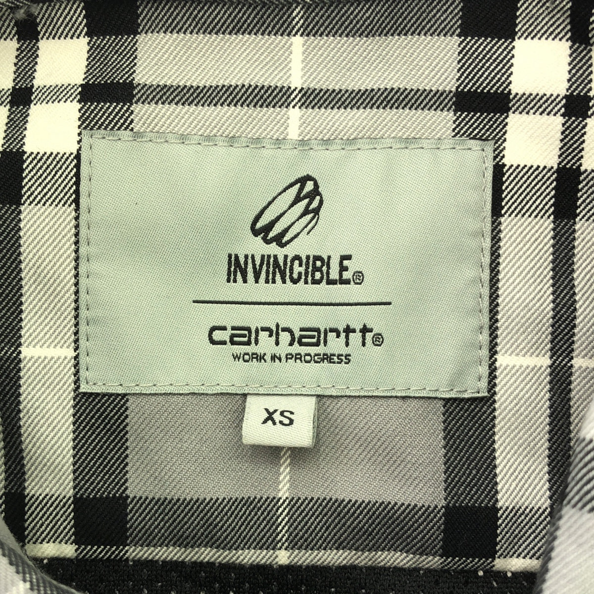 【美品】  Carhartt WIP / カーハートワークインプログレス | 2024AW | ×INVINCIBLE L/S Work Shirt Max インヴィンシブル チェック シャツ | XS | マルチカラー | メンズ