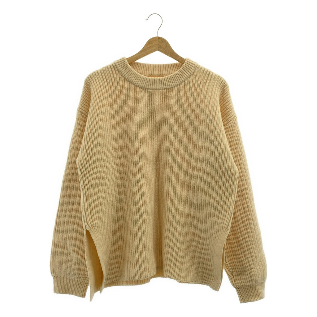 Toironier / トワロニエ | サイドスリット リブニット | F | レディース