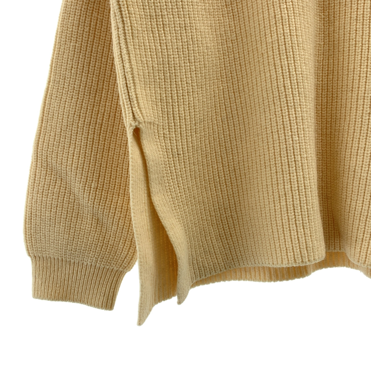 Toironier / トワロニエ | サイドスリット リブニット | F | レディース