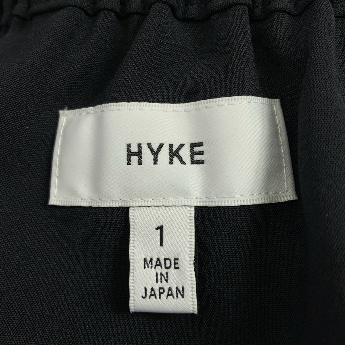 HYKE / 하이크 | 2020AW | 웨스트 고무 이지 팬츠 | 1 | 여성
