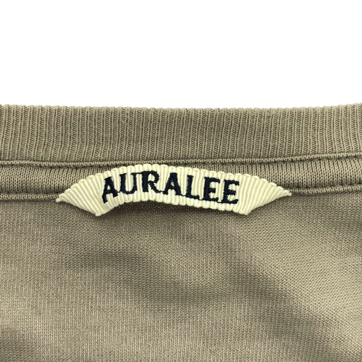 AURALEE / AURALEE | LUSTER PLAITING TEE / Crew neck T-shirt cut and sew | 4 | Men's