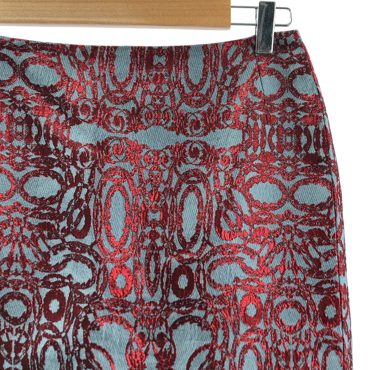 DRIES VAN NOTEN | SCRANTON 1415 WWSKIRT | 全身印花開衩裙 | 尺寸 38 | 女款