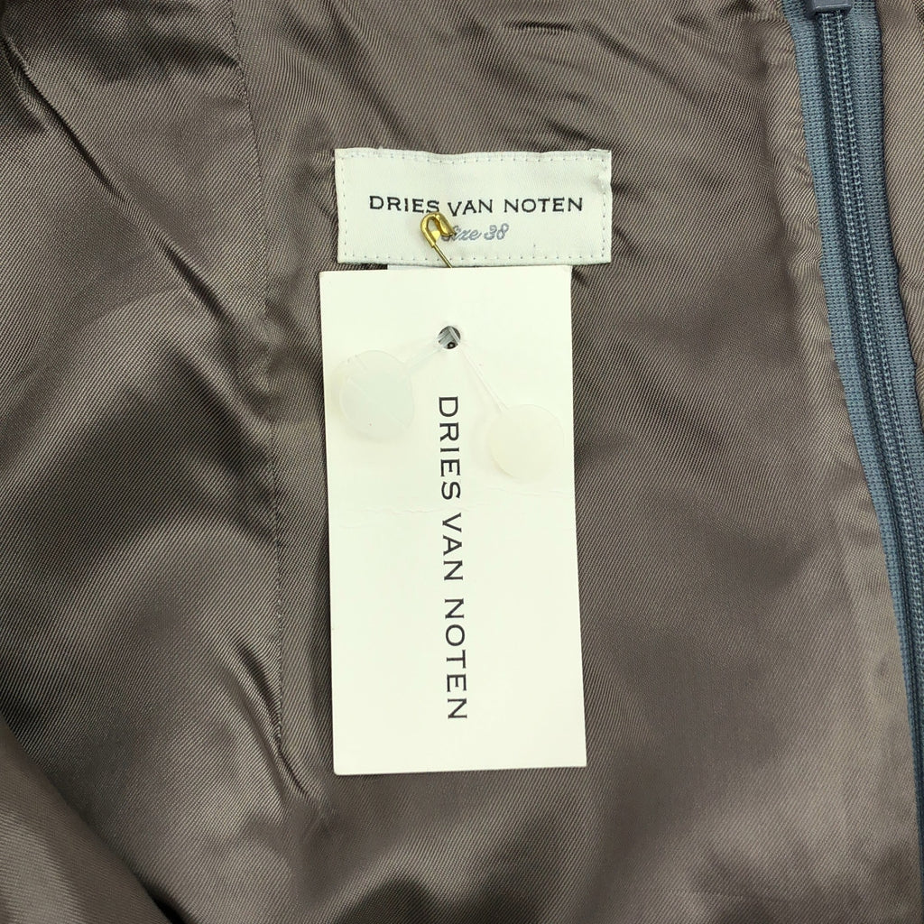DRIES VAN NOTEN / 드리스 반 노텐 | SCRANTON 1415 WWSKIRT / 총 무늬 슬릿 스커트 | 38 | 여성