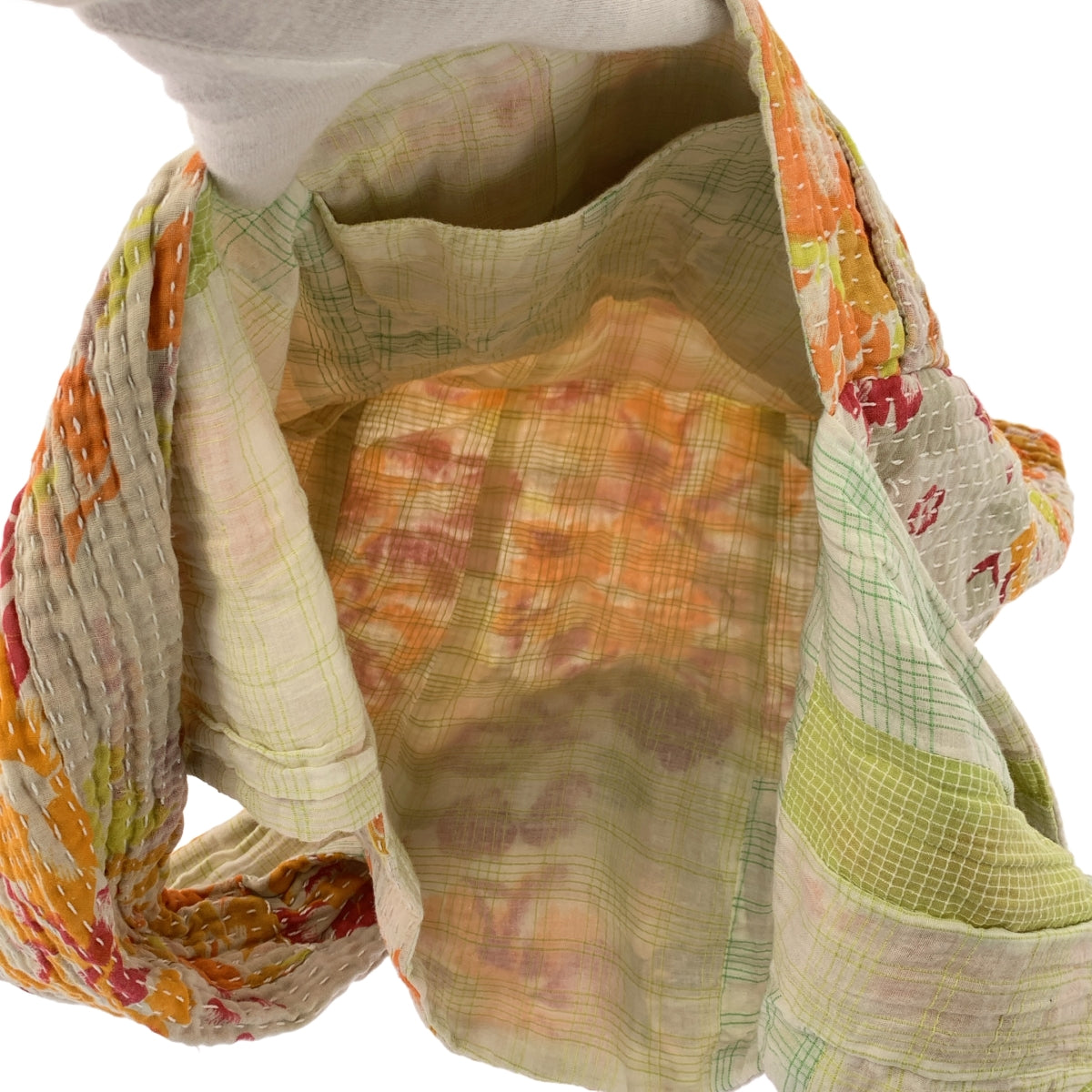 dosa / ドーサ | 総柄 刺し子 ロゴ ショルダーバッグ |