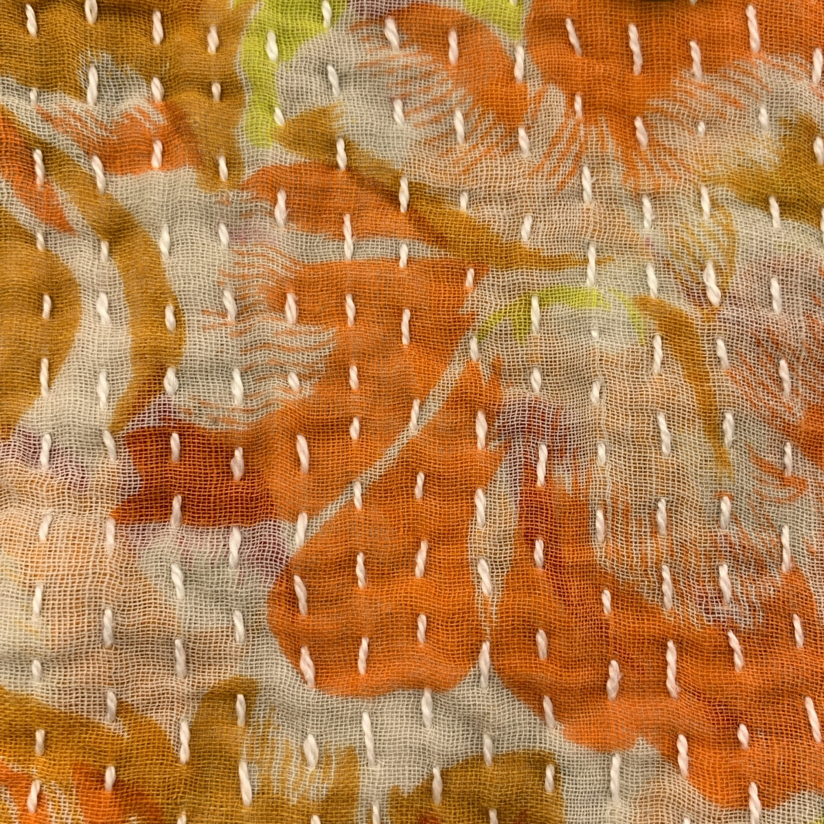 dosa / ドーサ | 総柄 刺し子 ロゴ ショルダーバッグ |