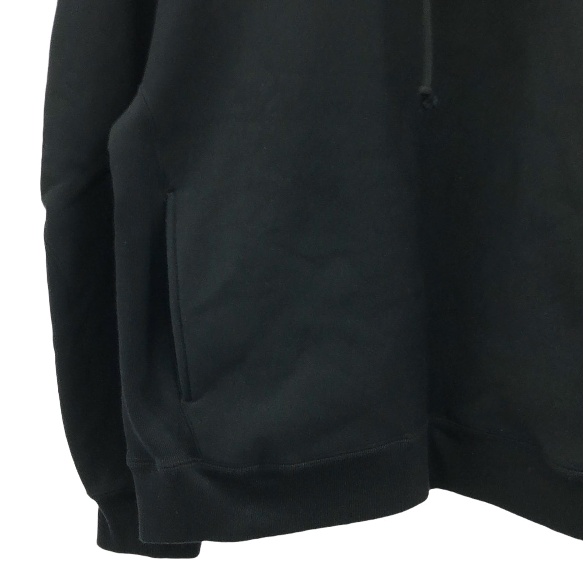 【美品】  N.HOOLYWOOD / エヌハリウッド | 2023SS | ×Champion HOODED SWEATSHIRT チャンピオン リバースウィーブ パーカー | L | ブラック | メンズ