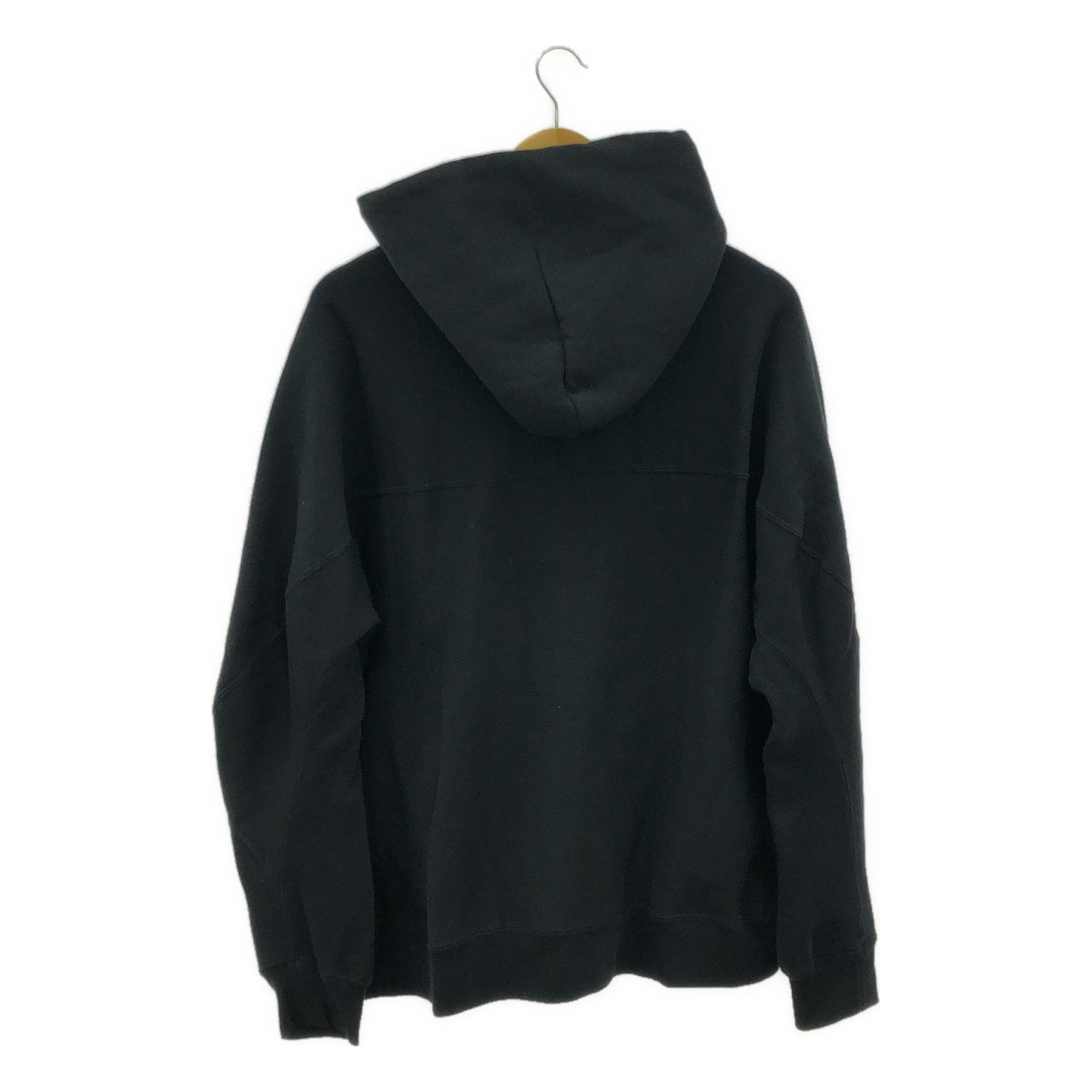 【美品】  N.HOOLYWOOD / エヌハリウッド | 2023SS | ×Champion HOODED SWEATSHIRT チャンピオン リバースウィーブ パーカー | L | ブラック | メンズ