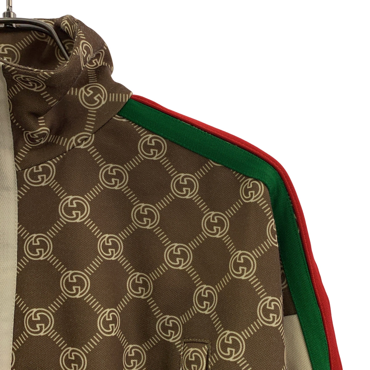 GUCCI / グッチ | インターロッキングG 総柄 シェリーライン クロップド トラックジャケット | XXXS | レディース