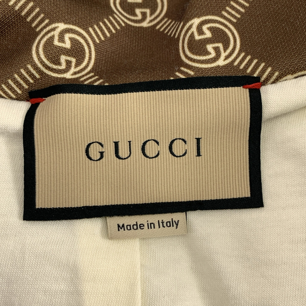 GUCCI / グッチ | インターロッキングG 総柄 シェリーライン クロップド トラックジャケット | XXXS | レディース