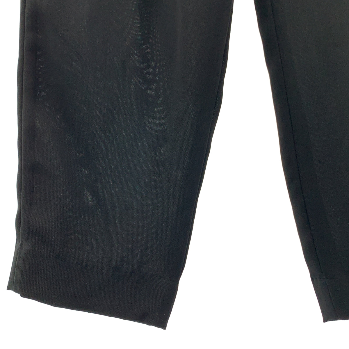 ALEXANDER WANG / アレキサンダーワン | ベルトデザイン タック シアー パンツ | 2 | レディース