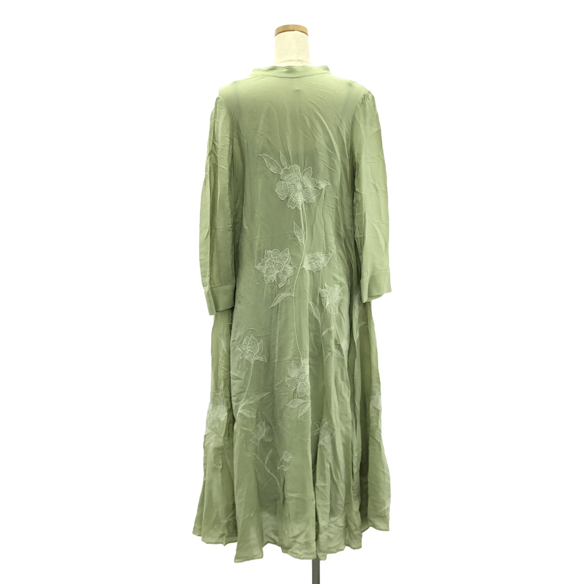 AMERI | 2WAY FLOWER GARDEN DRESS | S | Olive Green | Women's