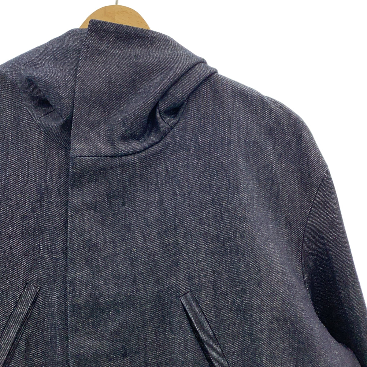 RAF SIMONS / 거친 시몬스 | 2016SS | Parka with back patch isolated hero 백 프린트 데님 모드 코트 | 46 |