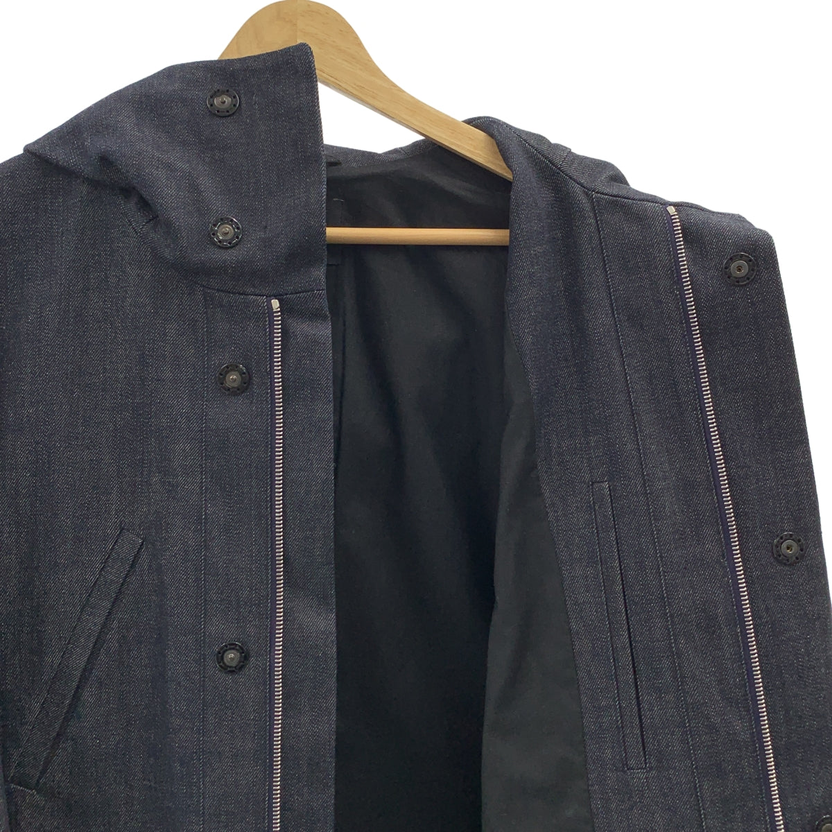 RAF SIMONS / 거친 시몬스 | 2016SS | Parka with back patch isolated hero 백 프린트 데님 모드 코트 | 46 |